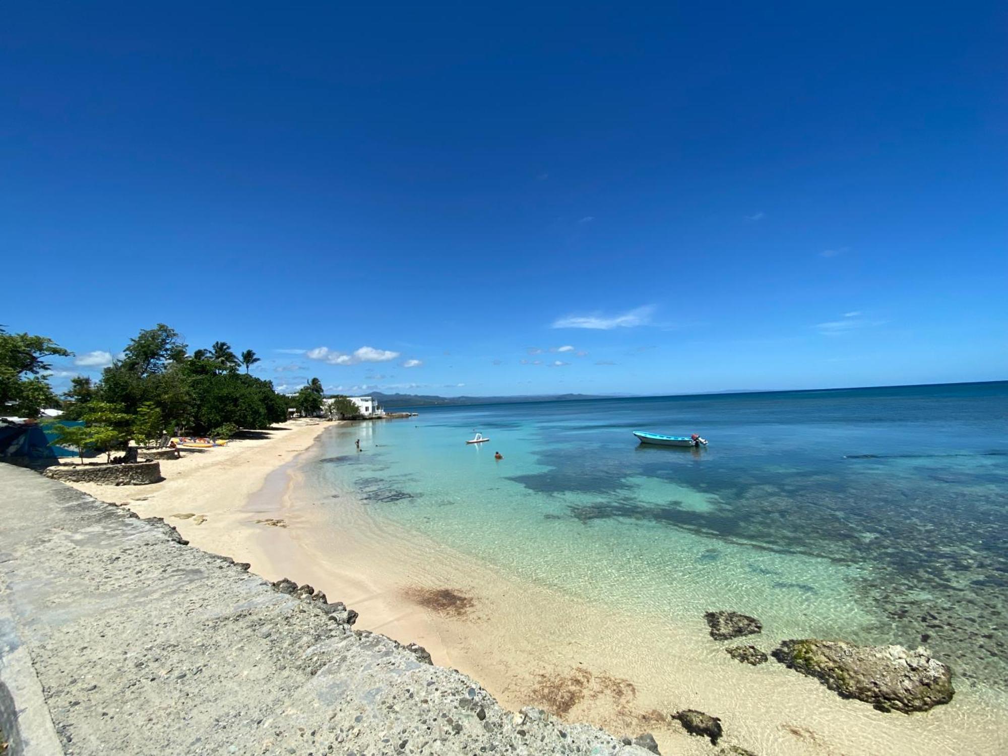 Elegante Apartamento A 100 Mts La Playa De Los Minos Rsj Apartman Río San Juan Kültér fotó